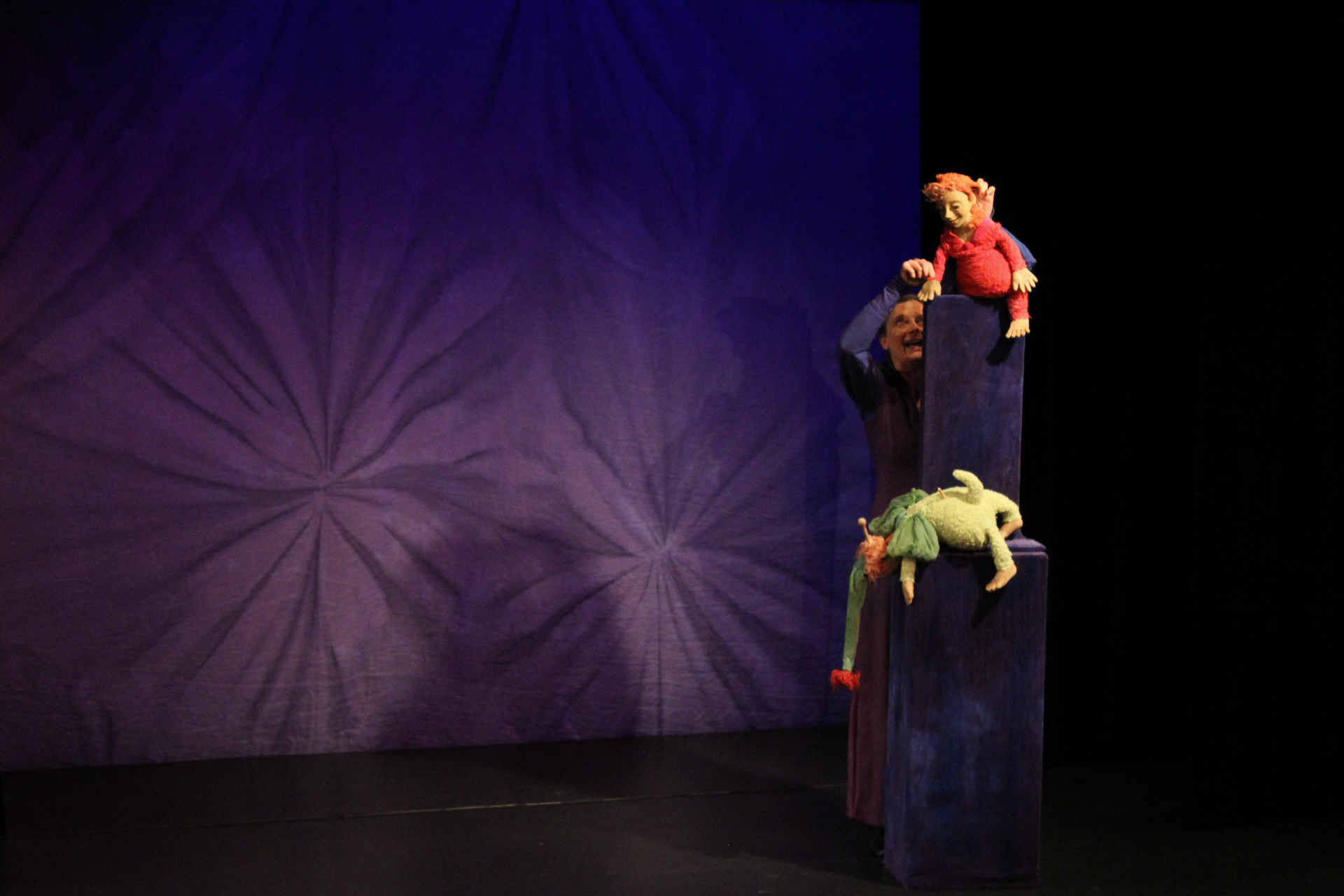 Bühnenbild - Max und Mimi Traum einer Sommernacht