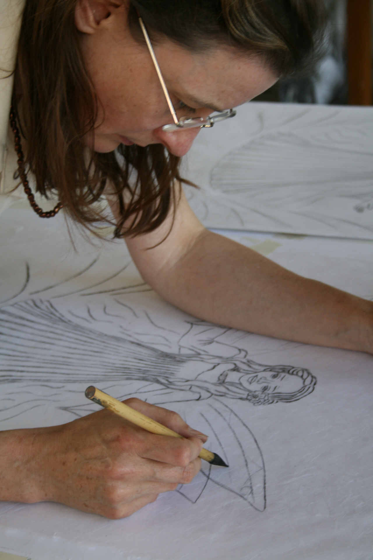 Illustrationen - Atelierszene